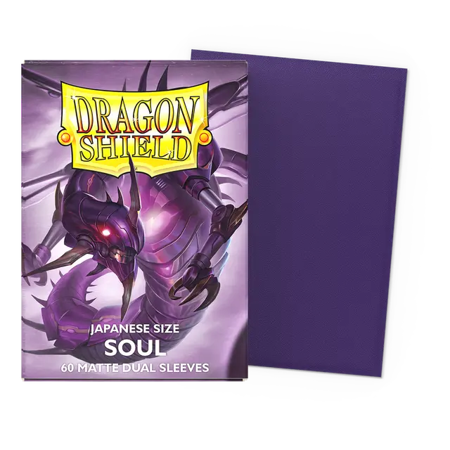 Dragon Shield: Sleeves – Japanese Size Sleeves – Matte Dual Soul 60