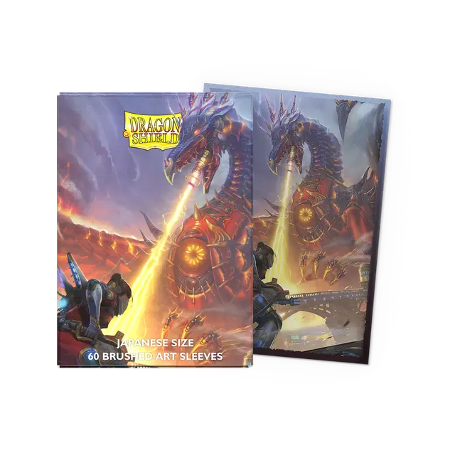 Dragon Shield: Sleeves – Japanese Size Sleeves – Brushed Art – Bolt Reaper 60