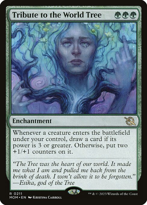 MTG Tribute to the World Tree MOM 211 Regular Foil