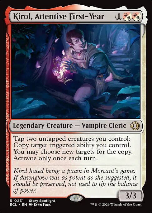 MTG Kirol, Attentive First-Year ECL 231 Regular Nonfoil