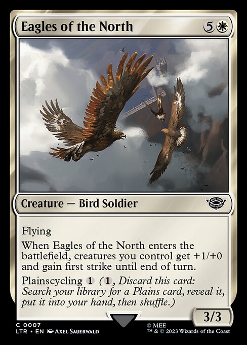 MTG Eagles of the North LTR 007 Regular Foil