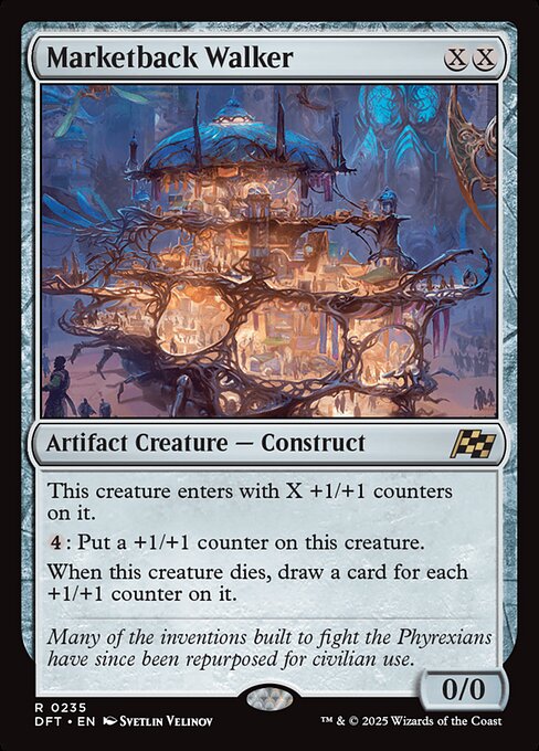 MTG Marketback Walker DFT 235 Regular Nonfoil