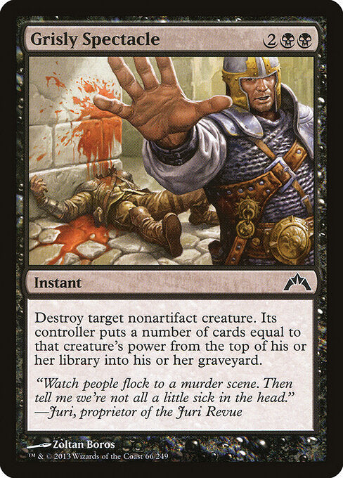 MTG Grisly Spectacle GTC 066 Regular Nonfoil