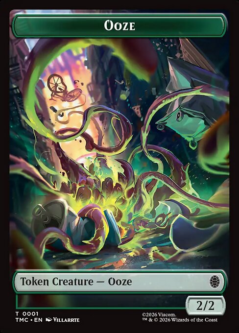 MTG Ooze Token TMC 001 Token Nonfoil