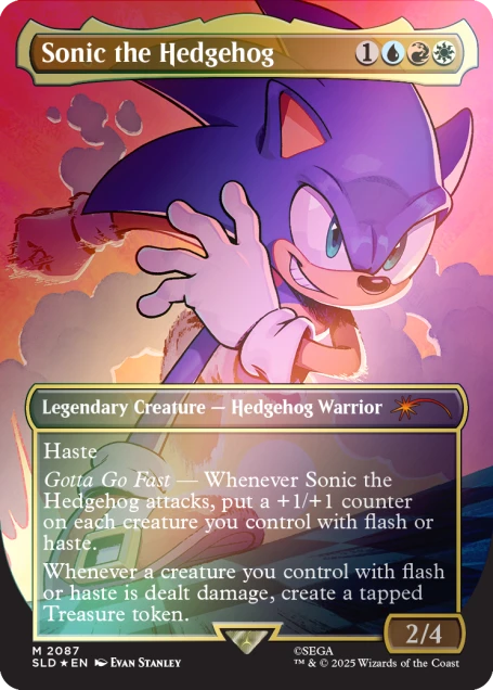 Magic Secret Lair x Sonic: Friends and Foes Foil Edition - ETA September 2025