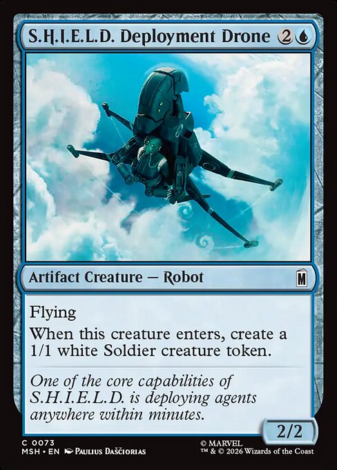 MTG S.H.I.E.L.D. Deployment Drone MSH 073 Regular Nonfoil