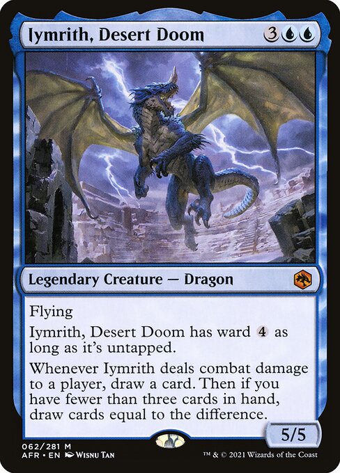 MTG Iymrith, Desert Doom AFR 062 Regular Nonfoil