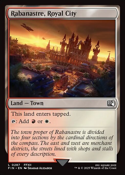 MTG Rabanastre, Royal City FIN 287 Regular Foil