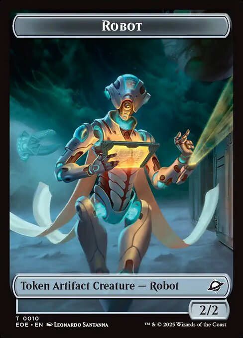 MTG Robot Token EOE 010 Token Nonfoil