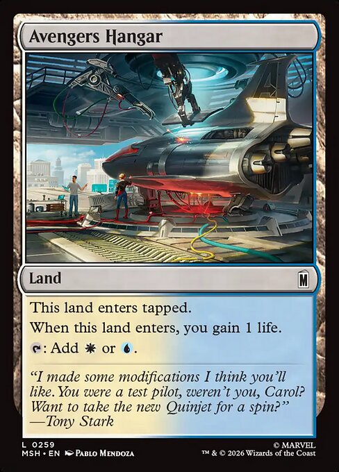 MTG Avengers Hangar MSH 259 Regular Foil