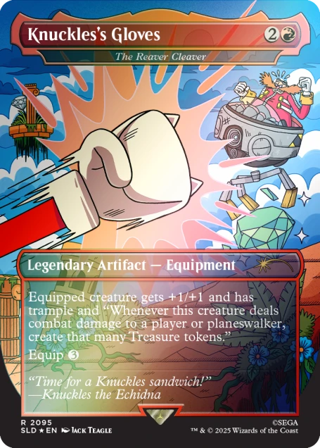 Magic Secret Lair x Sonic: Turbo Gear Foil Edition - ETA September 2025