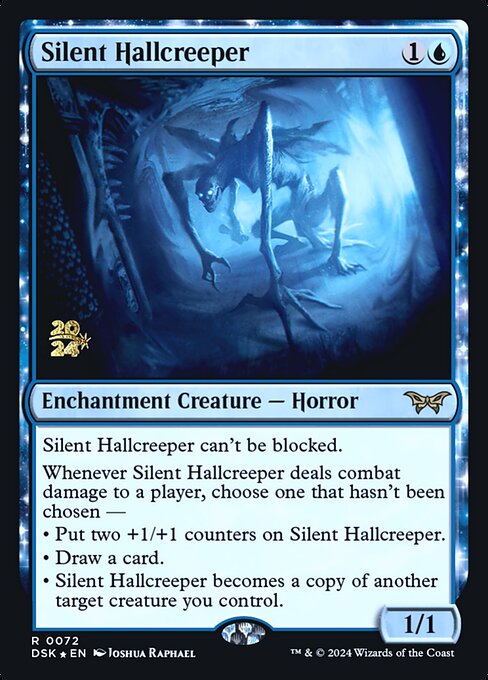 MTG Silent Hallcreeper PDSK 072s Prerelease Foil