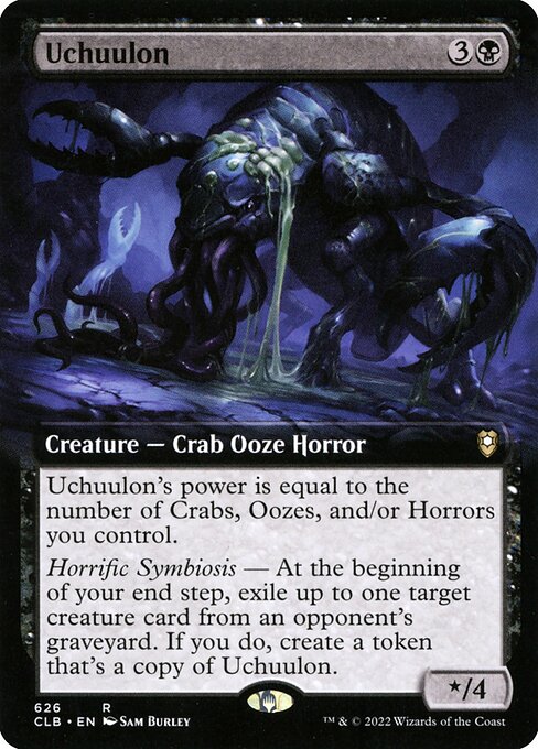 MTG Uchuulon CLB 626 Extended Art Nonfoil