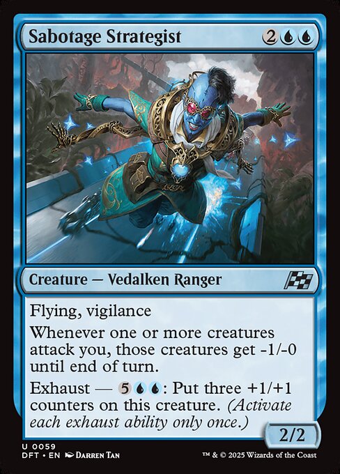 MTG Sabotage Strategist DFT 059 Regular Nonfoil