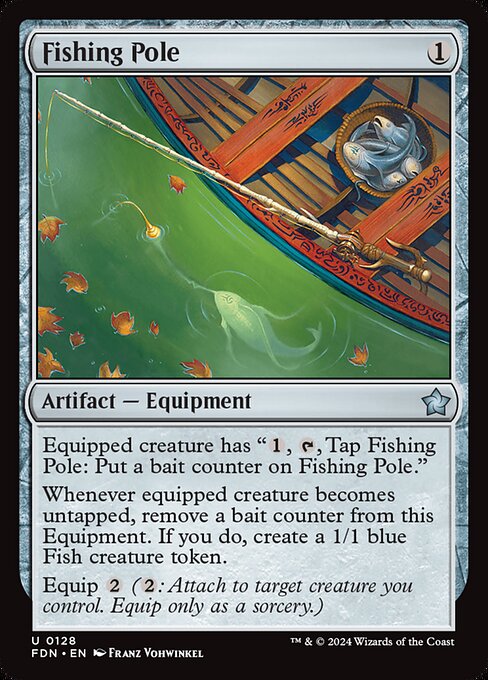 MTG Fishing Pole FDN 128 Regular Nonfoil