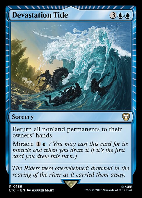 MTG Devastation Tide LTC 189 Alternate Art Nonfoil