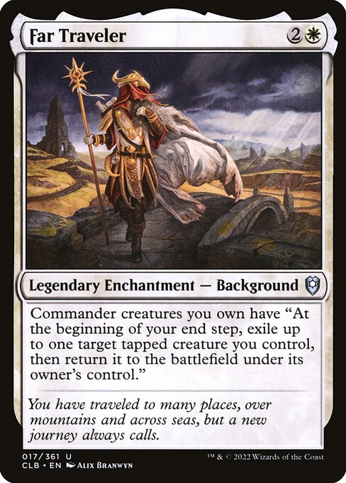 MTG Far Traveler CLB 017 Regular Nonfoil