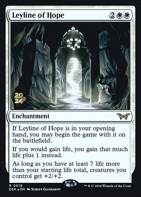 MTG Leyline of Hope PDSK 018s Prerelease Foil