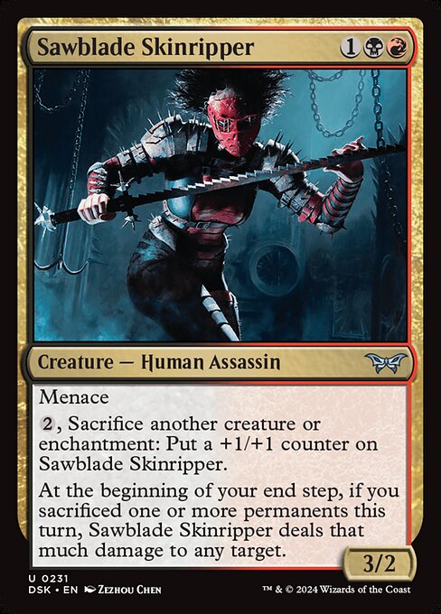 MTG Sawblade Skinripper DSK 231 Regular Foil