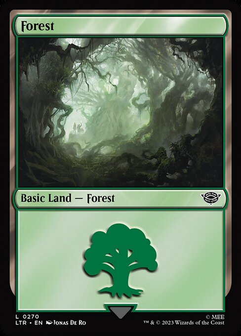 MTG Forest LTR 270 Regular Nonfoil