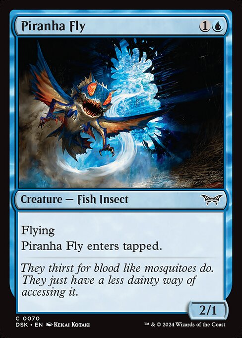 MTG Piranha Fly DSK 070 Regular Foil