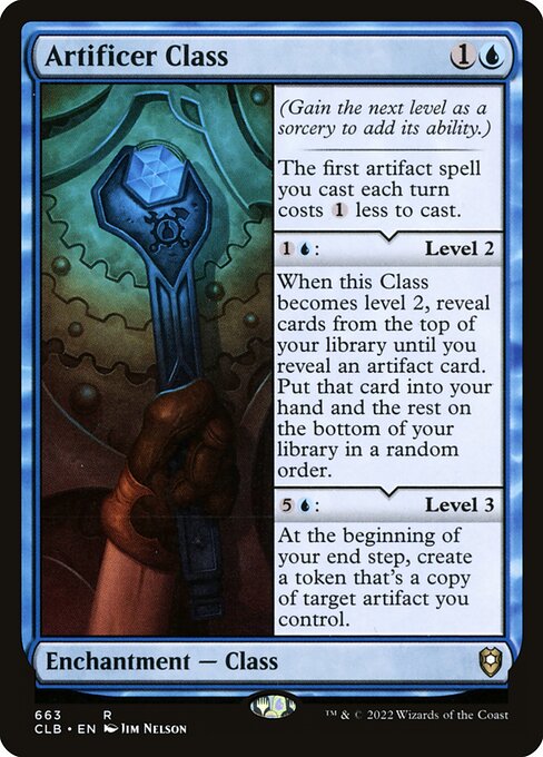 MTG Artificer Class CLB 663 Commander Deck Nonfoil