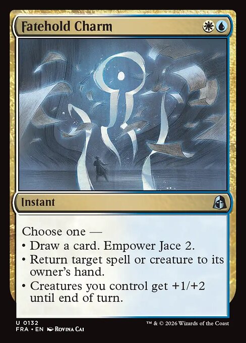 MTG Fatehold Charm FRA 132 Standard Foil front