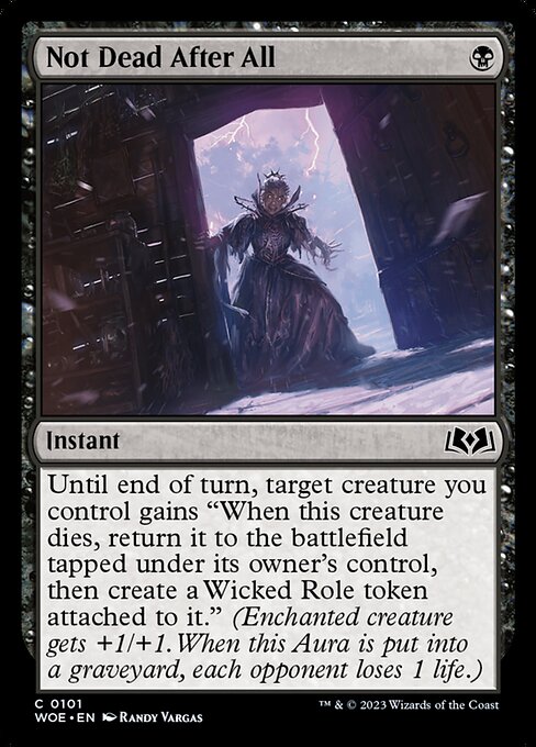 MTG Not Dead After All WOE 101 Regular Nonfoil