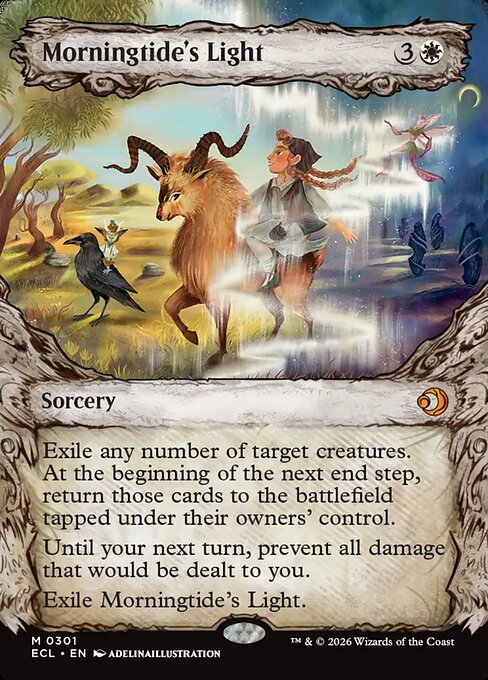 MTG Morningtide's Light ECL 301 Borderless Nonfoil