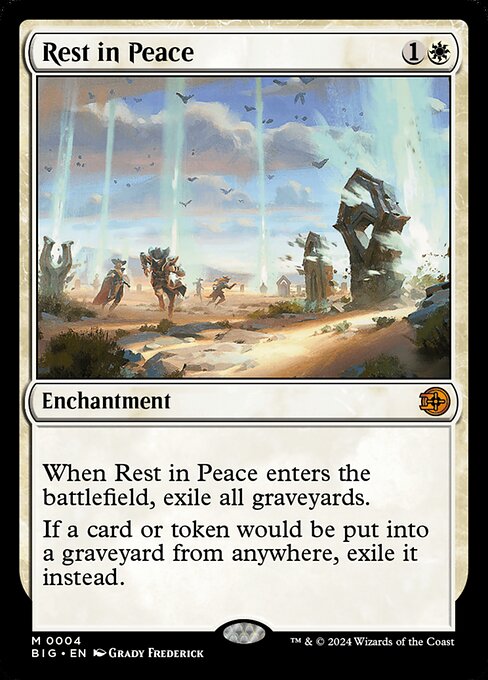 MTG Rest in Peace BIG 004 Regular Foil