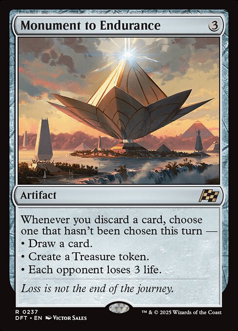 MTG Monument to Endurance DFT 237 Regular Foil
