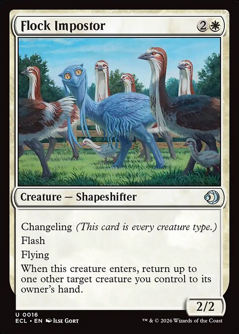 MTG Flock Impostor ECL 016 Regular Nonfoil