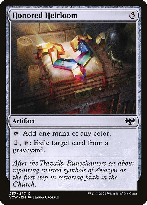 MTG Honored Heirloom VOW 257 Standard Foil front
