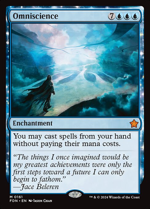 MTG Omniscience FDN 161 Regular Nonfoil