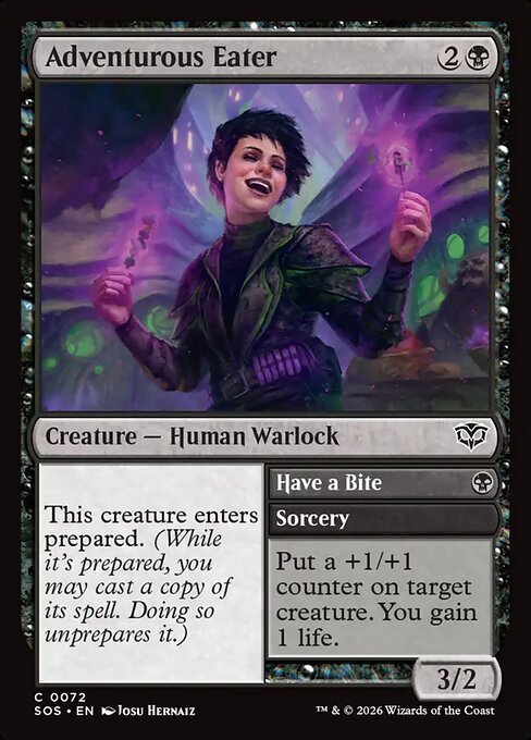 MTG Adventurous Eater // Have a Bite SOS 072 Regular Nonfoil