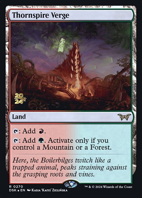 MTG Thornspire Verge PDSK 270s Prerelease Foil
