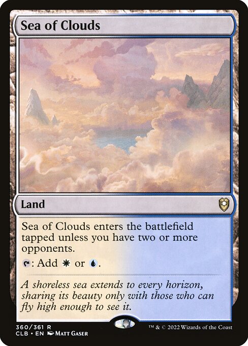 MTG Sea of Clouds CLB 360 Regular Foil