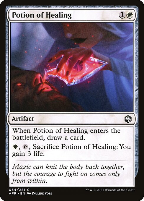 MTG Potion of Healing AFR 034 Regular Nonfoil