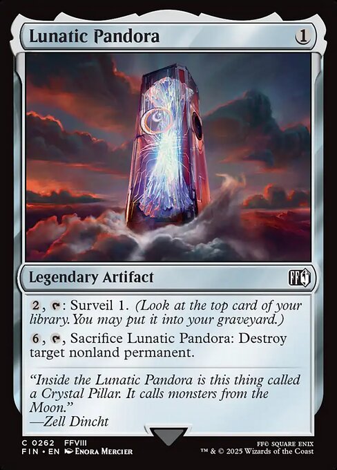 MTG Lunatic Pandora FIN 262 Regular Nonfoil