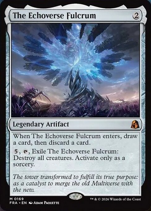 MTG The Echoverse Fulcrum FRA 169 Standard Nonfoil front