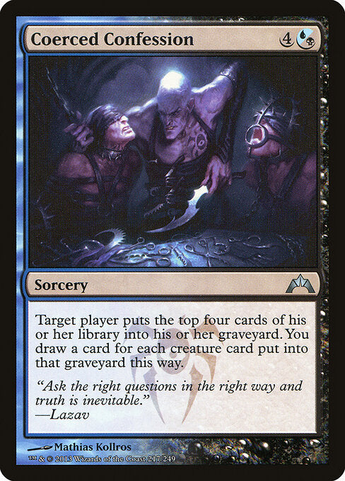 MTG Coerced Confession GTC 217 Regular Nonfoil