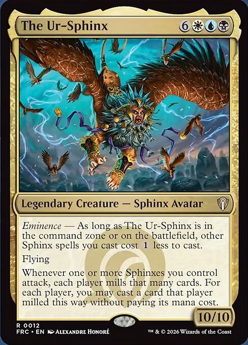 MTG The Ur-Sphinx FRC 012 Standard Nonfoil front