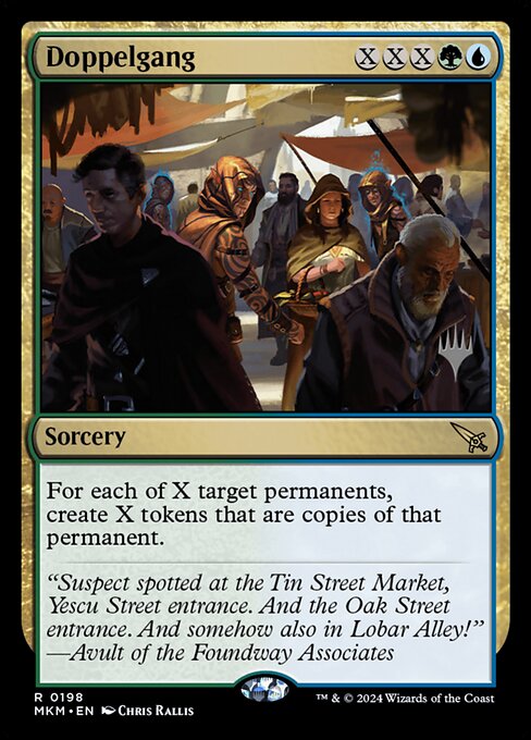 MTG Doppelgang PMKM 198p Promo Pack Nonfoil