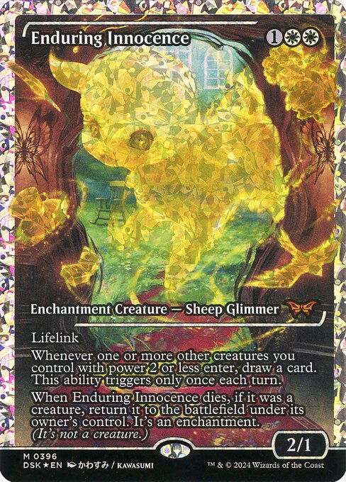 MTG Enduring Innocence DSK 396 Japan Showcase Fracture Foil
