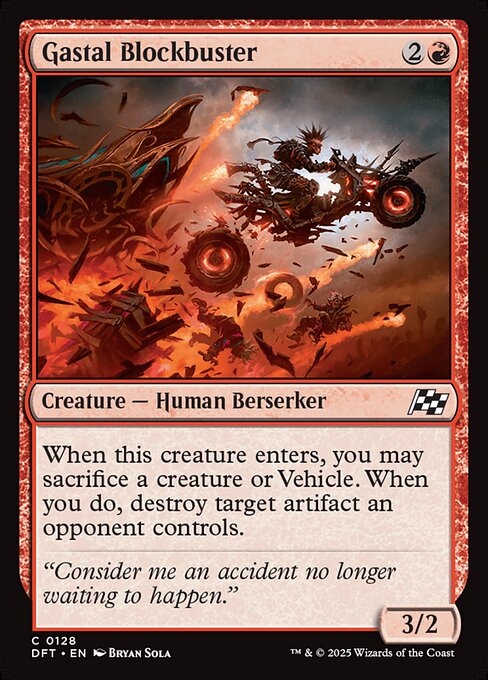 MTG Gastal Blockbuster DFT 128 Regular Foil