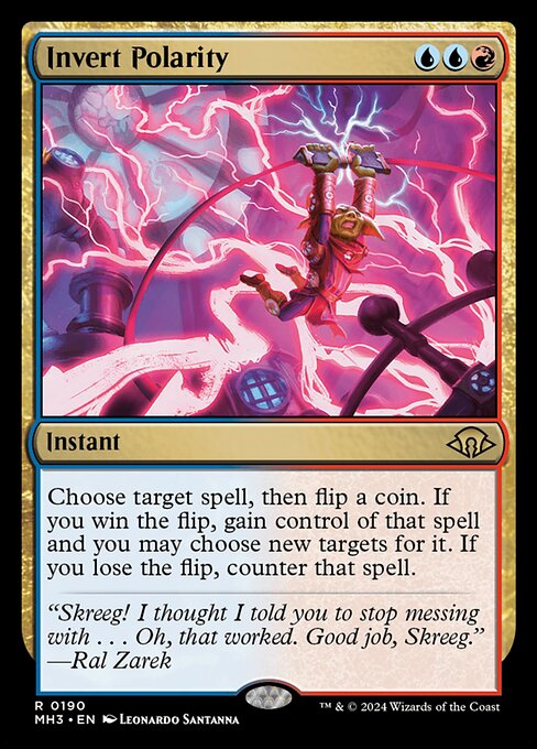 MTG Invert Polarity MH3 190 Regular Foil