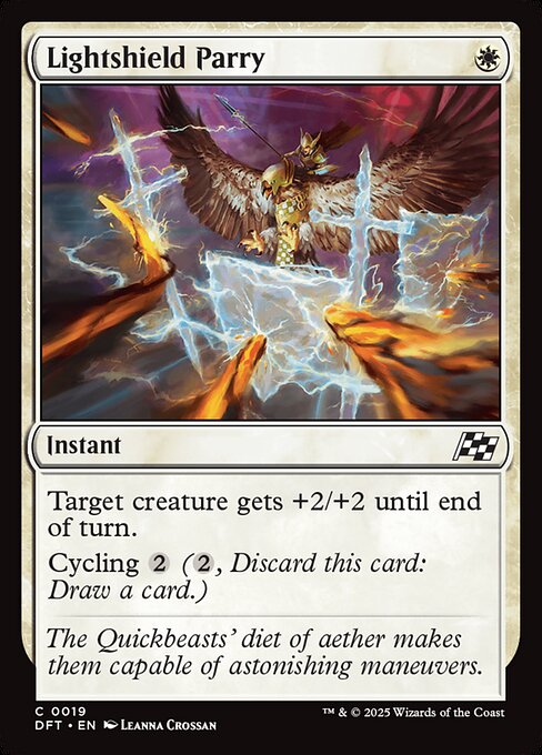 MTG Lightshield Parry DFT 019 Regular Nonfoil