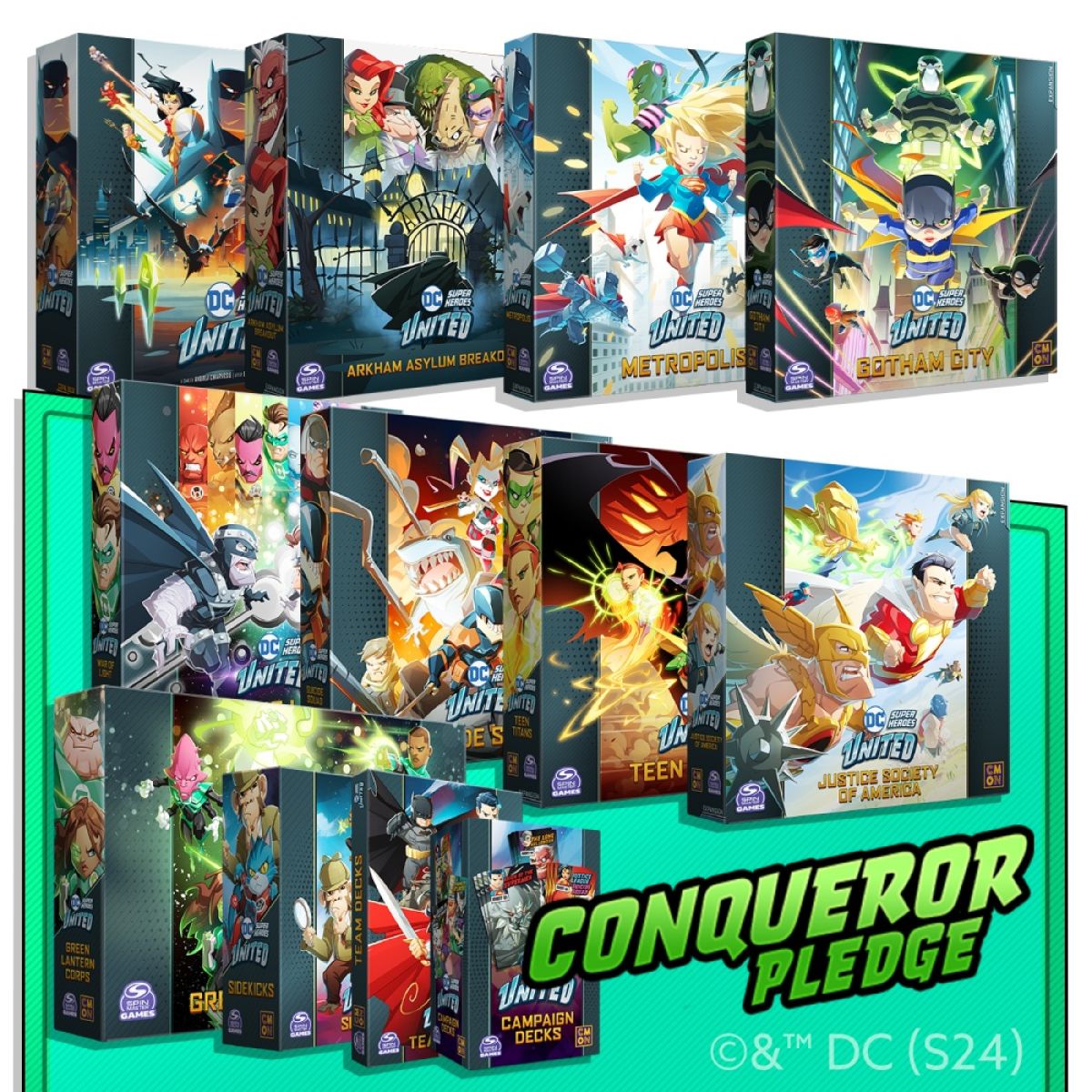 DC Super Heroes United – Retail Pledge: All-In PRE-ORDER Late 2025