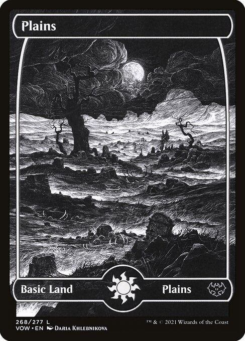 MTG Plains VOW 268 Standard Nonfoil front
