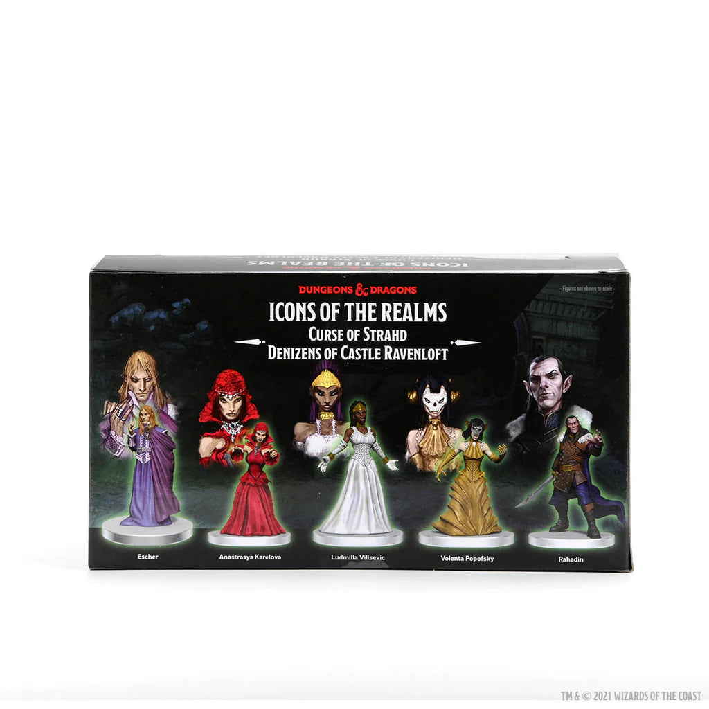 D&D Icons of the Realms Curse of Strahd - Denizens of Castle Ravenloft